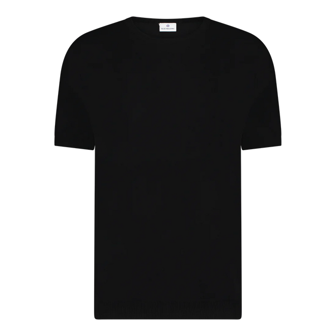 BLUE INDUSTRY LUXE KNIT T-SHIRT
