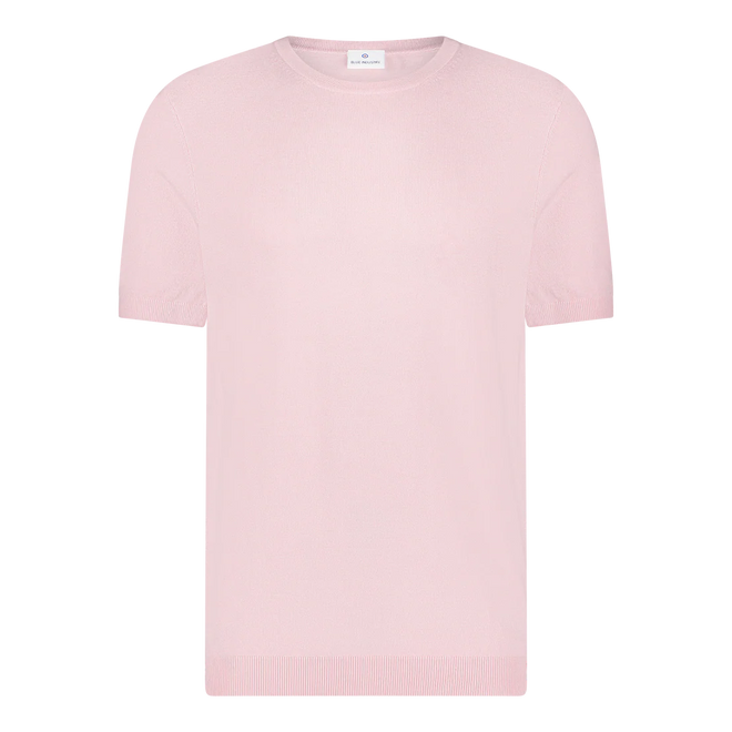 BLUE INDUSTRY LUXE KNIT T-SHIRT