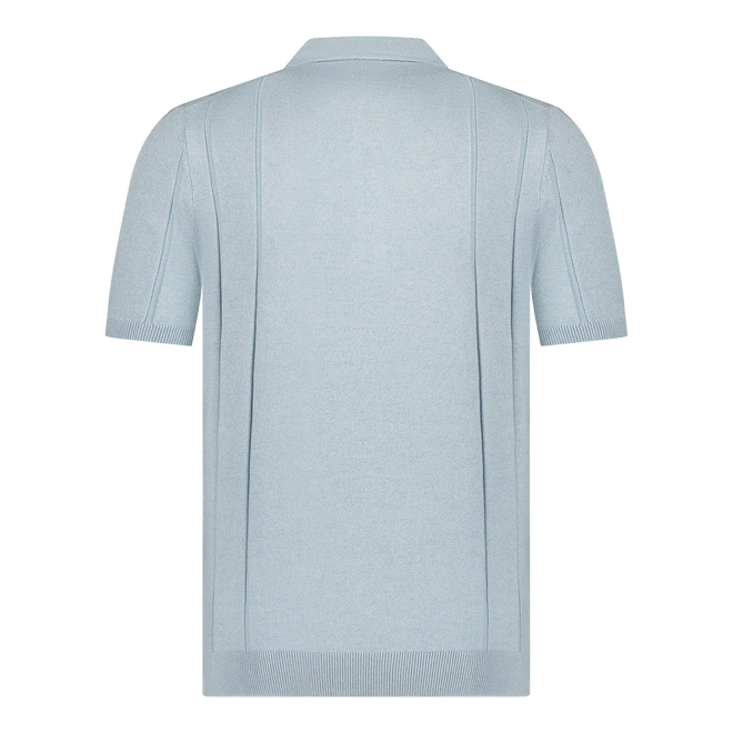BLUE INDUSTRY ELEVATED KNIT POLO