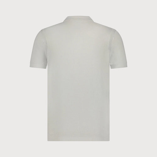 BLUE INDUSTRY KNITTED DOORKNOOP POLO