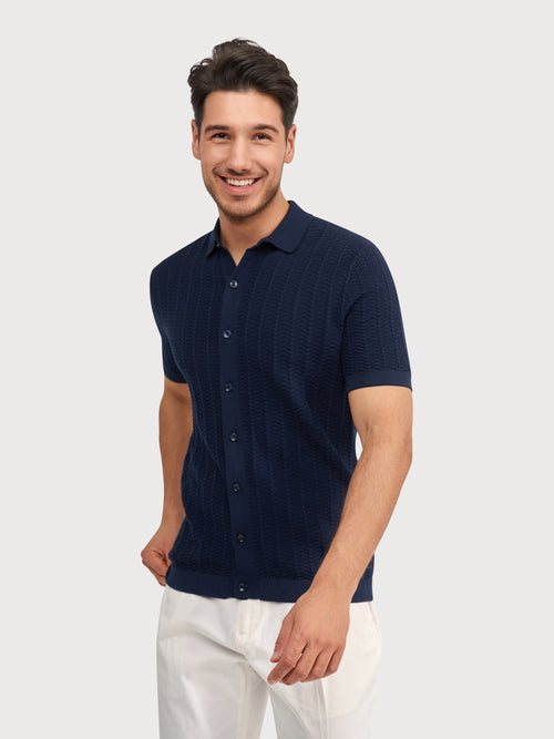 Blue Industry Lennox Button-Up