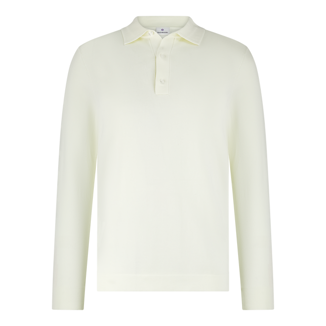 Blue Industry Long Sleeve Knit Polo