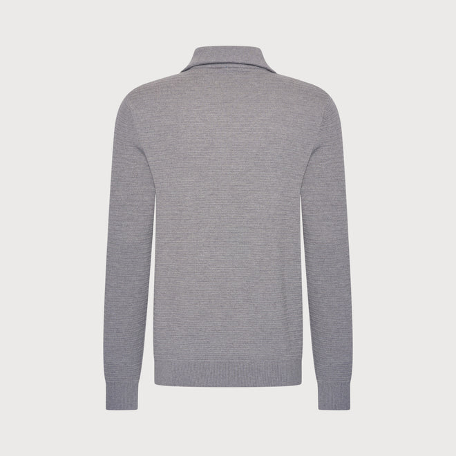 Blue Industry Long Sleeve Quarter-Zip Sweater
