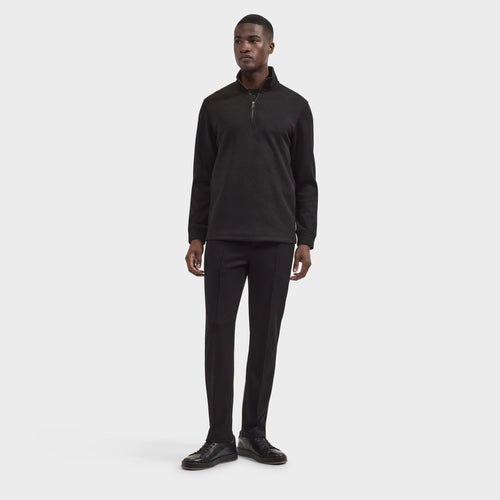 Bugatchi Soft Touch™ Geometric Jacquard Quarter-Zip