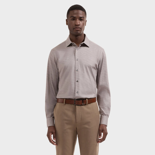 Bugatchi James OoohCotton® Herringbone Shirt