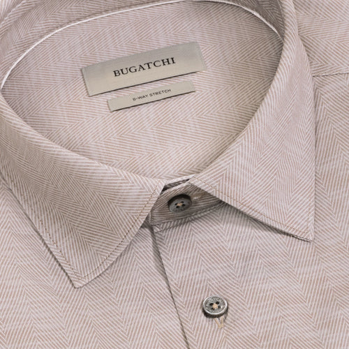 Bugatchi James OoohCotton® Herringbone Shirt