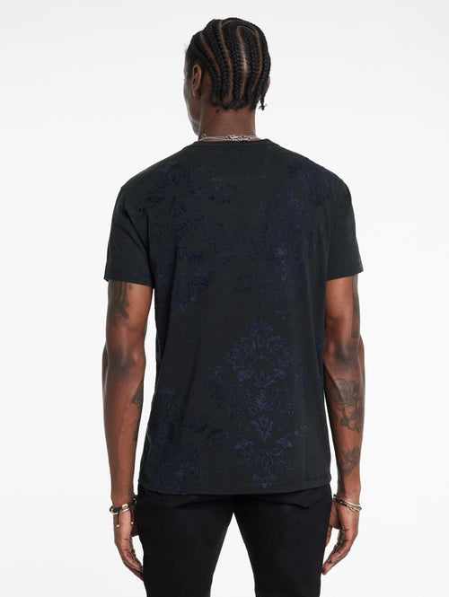 JOHN VARVATOS PAISLEY TEE KG6723W24-BOZ25B-398