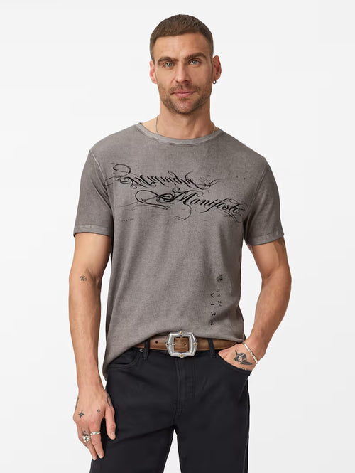 John Varvatos Manifesto Graphic Tee