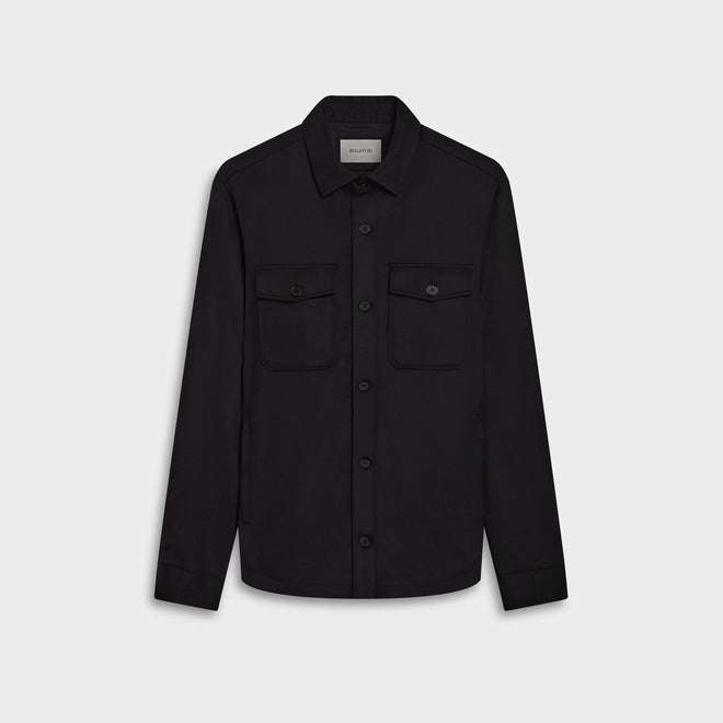 Bugatchi Solid Shirt Jacket