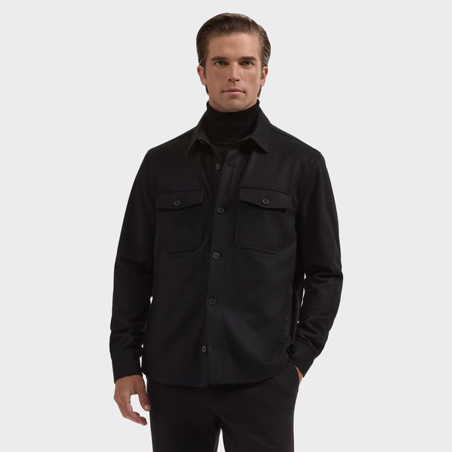 Bugatchi Solid Shirt Jacket