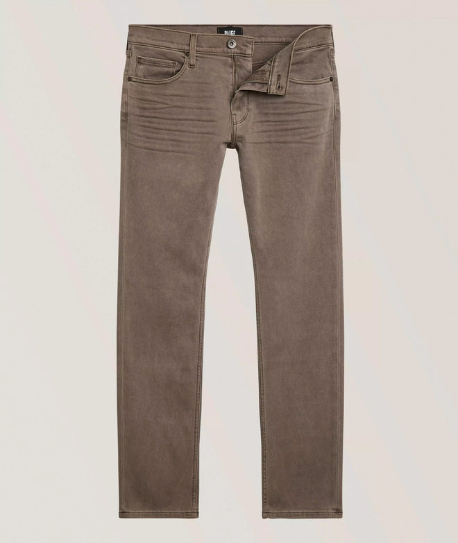 Lennox is our signature slim fit, fitted through the thigh and tapers from the knee to the leg opening.