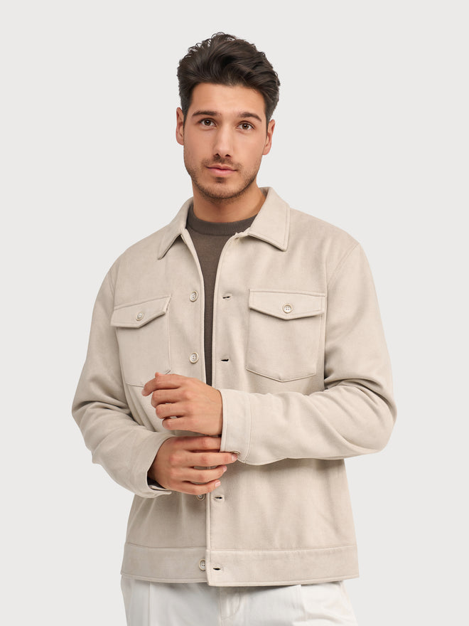 BLUE INDUSTRY SHIRT JACKET