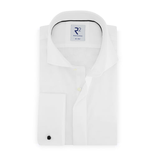 R2 Amsterdam Wedding White Long Sleeve Dress Shirt