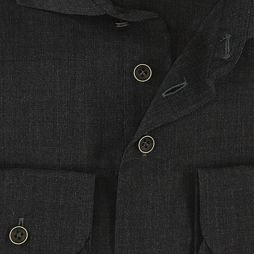 R2 AMSTERDAM 100% WOOL SHIRT