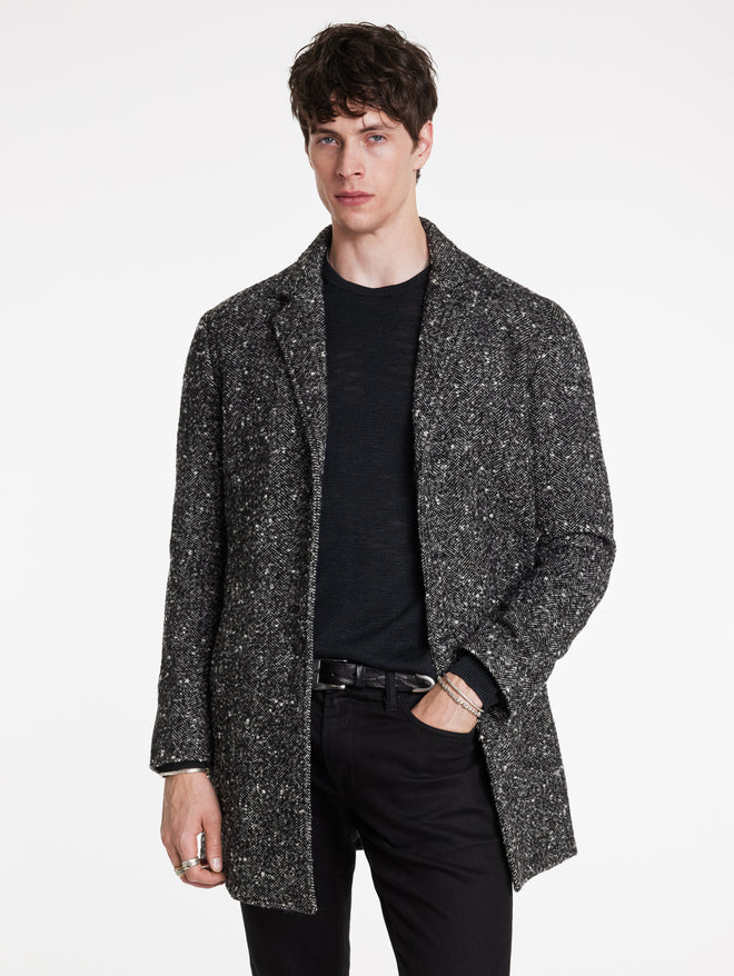 JOHN VARVATOS TEMPLETON TOP COAT O2279W24-EHCA-010