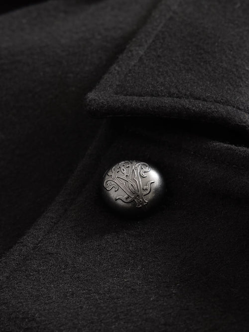 John Varvatos Graham Single Breaster Short Peacoat