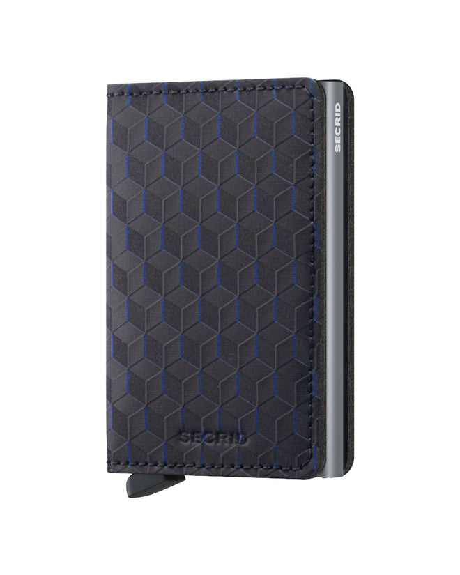 Secrid Slim Wallet Optical Blue-Titanium
