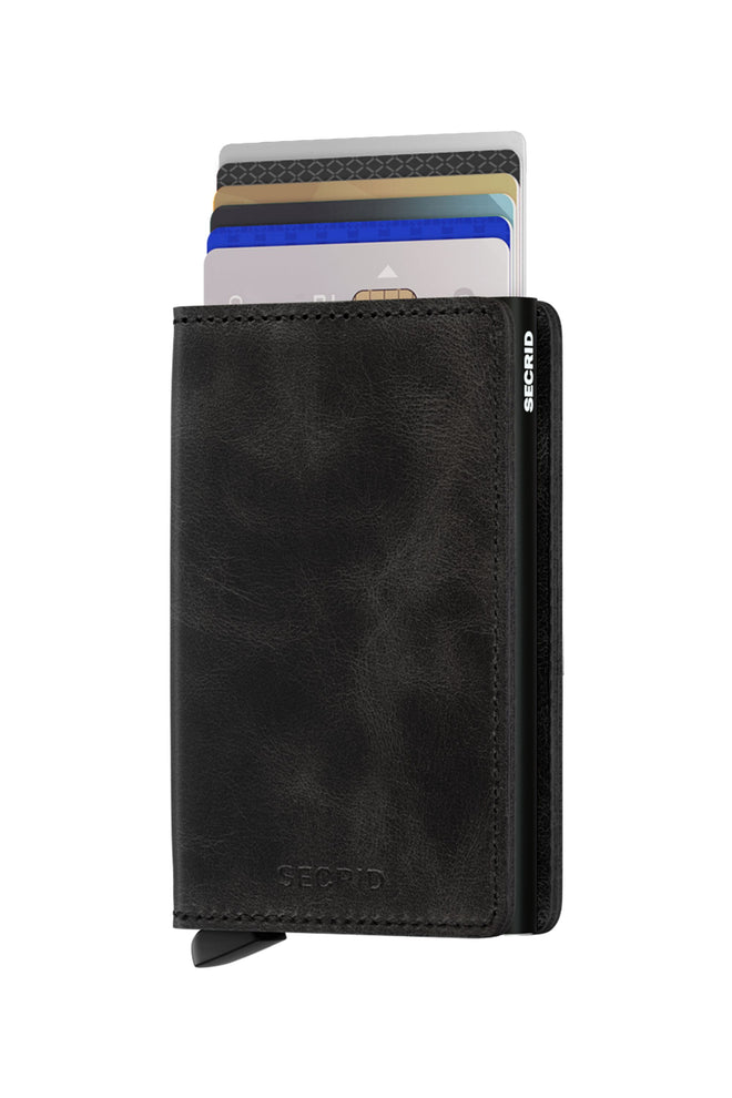 Secrid Slim Wallet Vintage Black