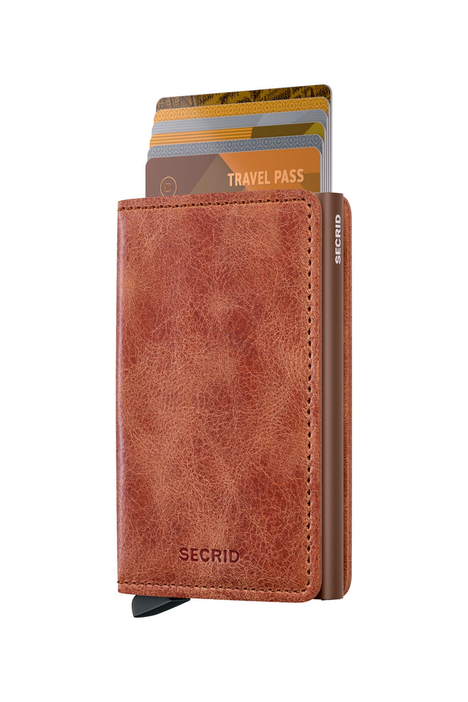 Secrid Slim Wallet Vintage Brown