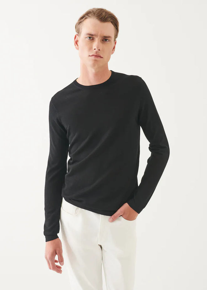 PATRICK ASSARAF PIMA COTTON LS T-SHIRT 99A08CL