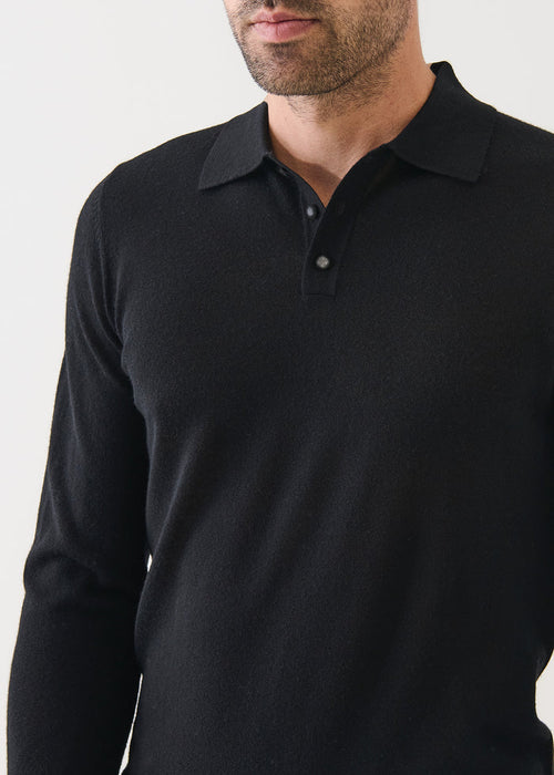 Patrick Assaraf Extra-Fine Merino Polo