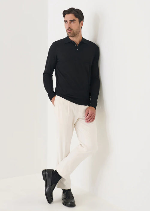 Patrick Assaraf Extra-Fine Merino Polo