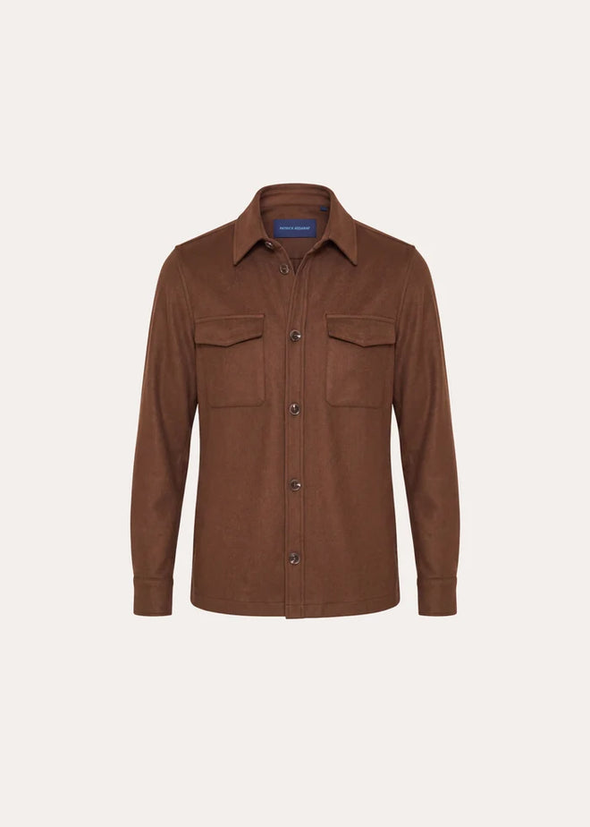 Patrick Assaraf Wool Silk Utility Jacket