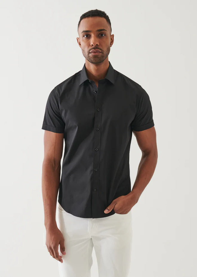 PATRICK ASSARAF COTTON STRETCH SHIRT