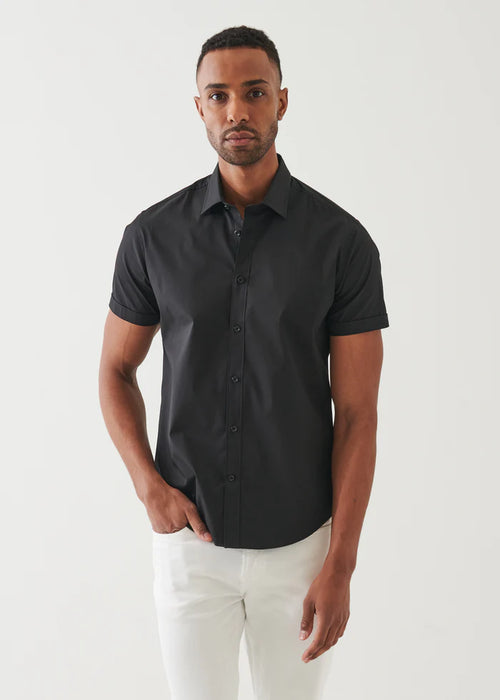 PATRICK ASSARAF COTTON STRETCH SHIRT