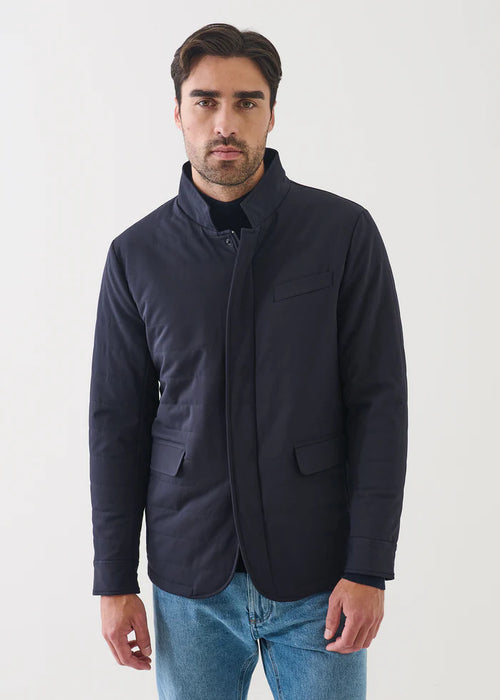 PATRICK ASSARAF NUCLEO ZIP FRONT JACKET
