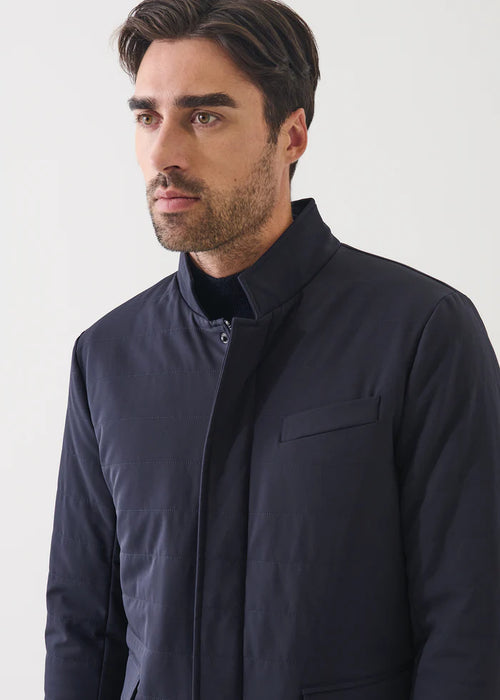 PATRICK ASSARAF NUCLEO ZIP FRONT JACKET