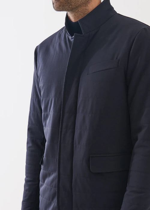 PATRICK ASSARAF NUCLEO ZIP FRONT JACKET