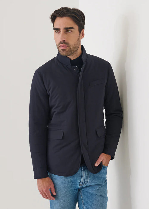 PATRICK ASSARAF NUCLEO ZIP FRONT JACKET