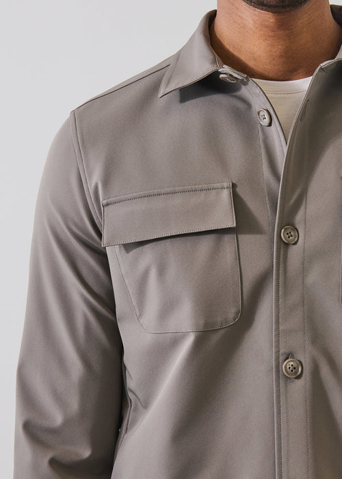 Patrick Assaraf Nucleo Flap PKT Shirt Jacket