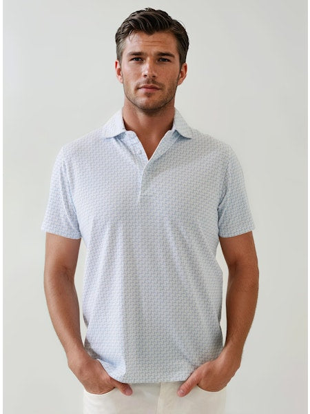 Patrick Assaraf Pima Cotton Stretch Polo