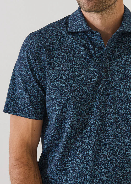 PATRICK ASSARAF PIMA COTTON STRETCH POLO