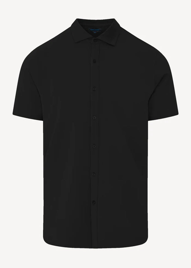 Patrick Assaraf  Pima Cotton Stretch Button Front Shirt