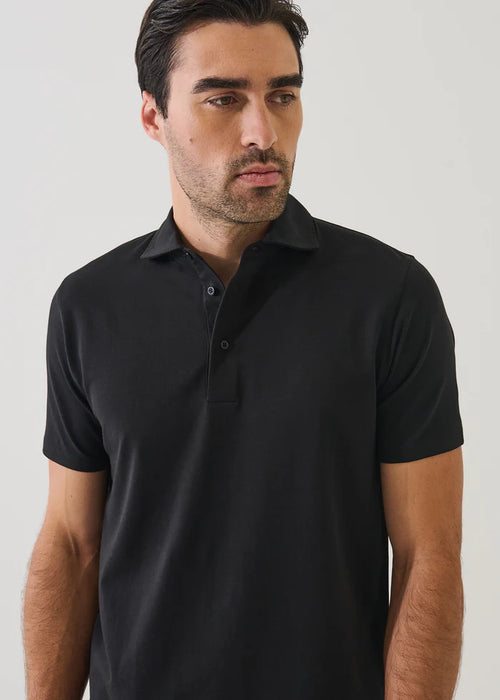 Patrick Assaraf Pima Cotton Stretch Iconic Polo
