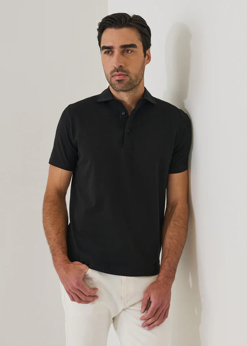 Patrick Assaraf Pima Cotton Stretch Iconic Polo