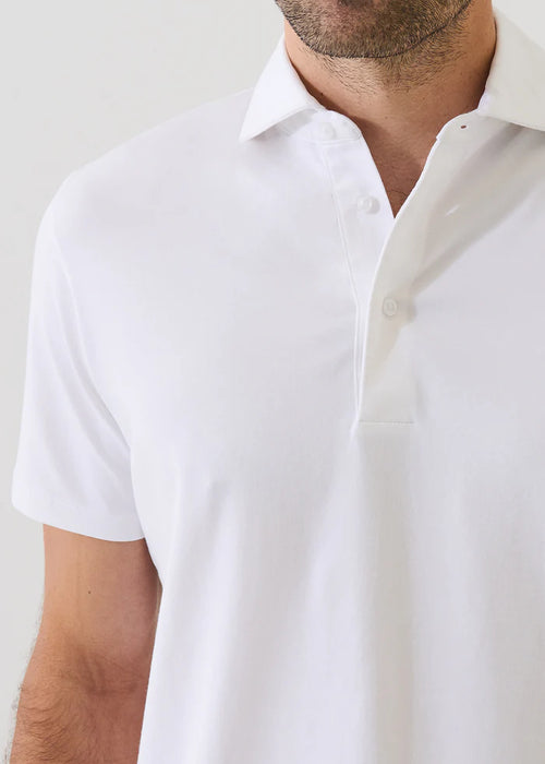 Patrick Assaraf Pima Cotton Stretch Iconic Polo
