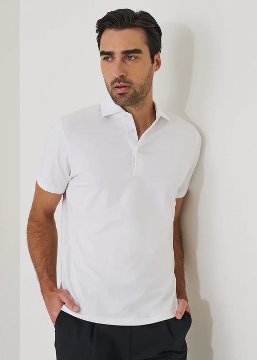 Patrick Assaraf Pima Cotton Stretch Iconic Polo