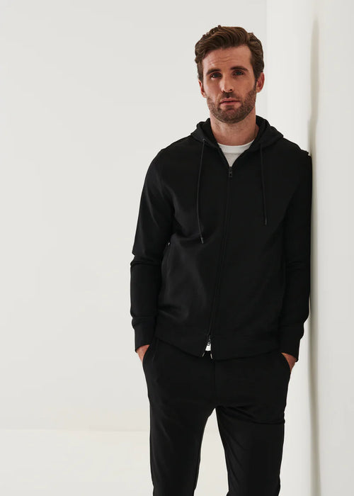 PATRICK ASSARAF ACTIVE FULL ZIP HOODIE