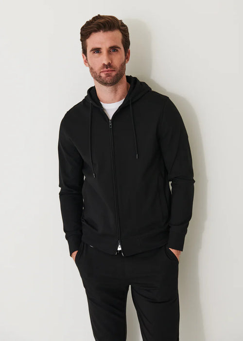 PATRICK ASSARAF ACTIVE FULL ZIP HOODIE