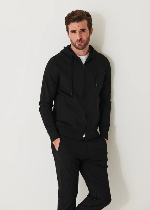 PATRICK ASSARAF ACTIVE FULL ZIP HOODIE