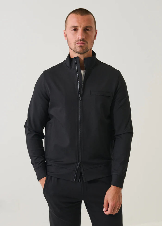 PATRICK ASSARAF FOUR WAY STRETCH TRACK JACKET