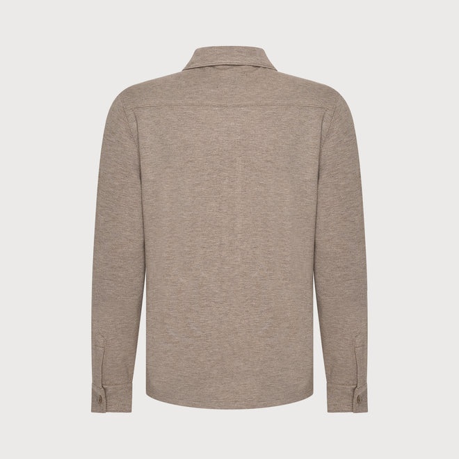 Blue Industry Zip Shirt Jacket