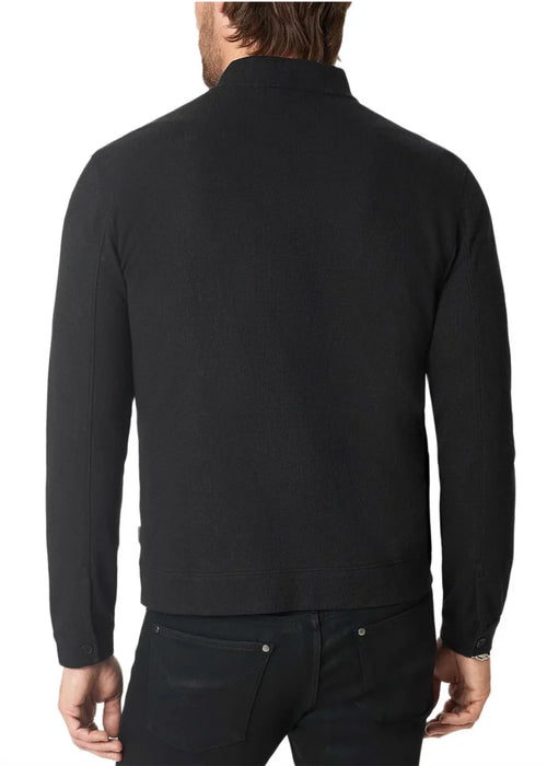 John Varvatos Kendall Baseball Collar Full Zip Jacket