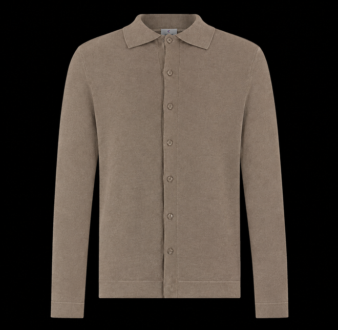 Blue Industry Long Sleeve Knit Shirt