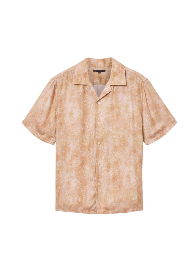 John Varvatos Dan SS Camp Shirt