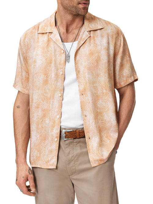John Varvatos Dan SS Camp Shirt